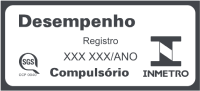 Selo de homologação do Inmetro